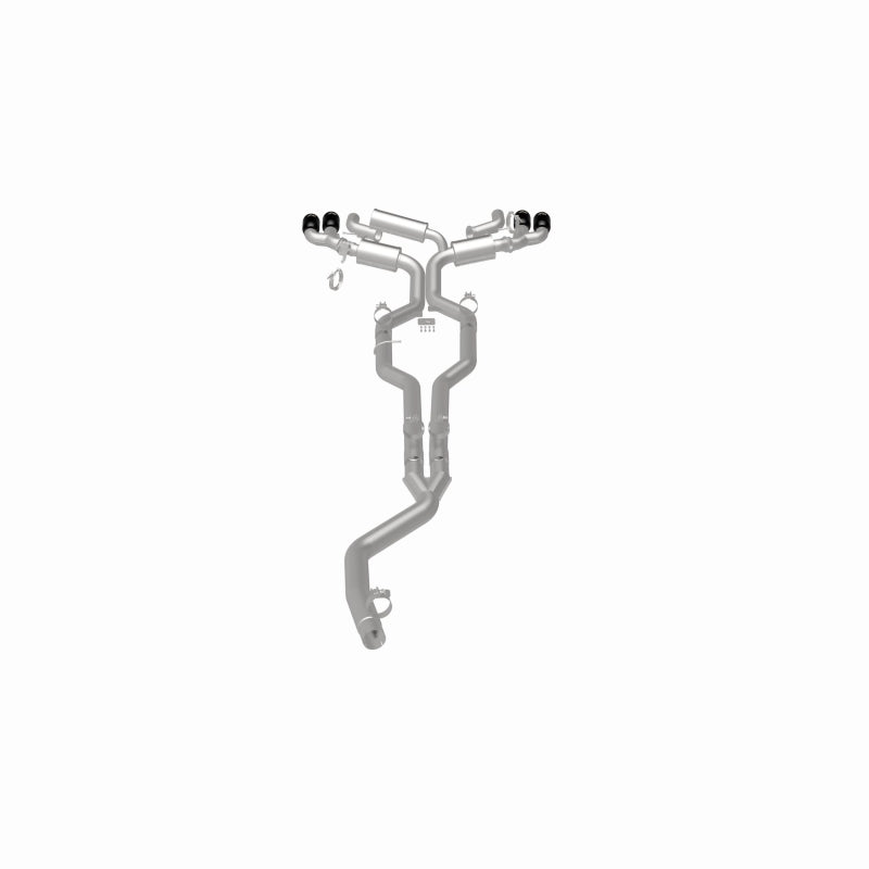 MagnaFlow BMW SPEQ Series Cat-Back Exhaust System Black Chrome - Graveyard Performance