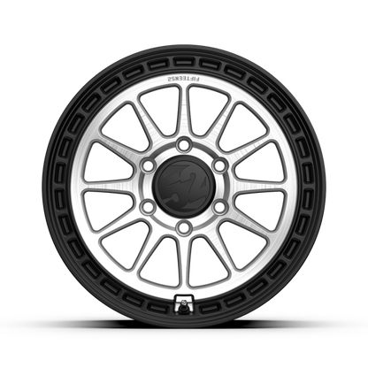 fifteen52 Range HD 17x8.5 6x139.7 0mm ET 106.2mm Center Bore Machined Clear/Gloss Black Wheel - Graveyard Performance