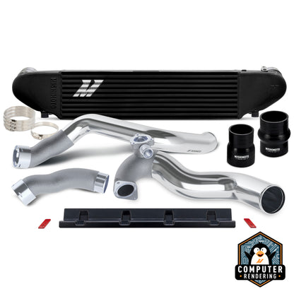 Mishimoto 2024+ Ford Mustang 2.3L EcoBoost Performance Intercooler Kit -  Black/Polished - Graveyard Performance