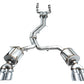 AWE Tuning 19-23 Audi C8 S6/S7 2.9T V6 AWD Touring Edition Exhaust - Chrome Silver Tips