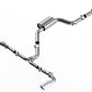 Borla 20-22 GOLF VIII GTI 2.0L I4 W/OPF DSG/MT TOURING ECE-R59 APPROVED CAT-BACK EXHAUST