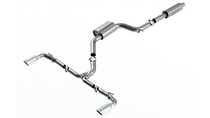 Borla 20-22 GOLF VIII GTI 2.0L I4 W/OPF DSG/MT TOURING ECE-R59 APPROVED CAT-BACK EXHAUST - Graveyard Performance