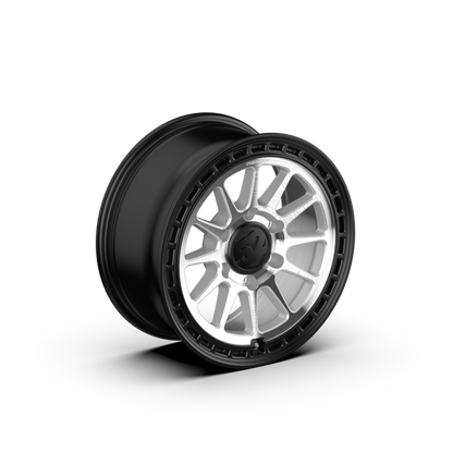 fifteen52 Range HD 17x8.5 6x139.7 0mm ET 106.2mm Center Bore Machined Clear/Gloss Black Wheel - Graveyard Performance