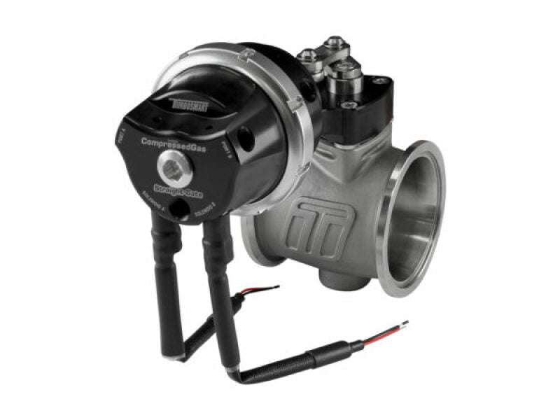 Turbosmart PSG50CG 7PSI Compressed Gas Solenoid Pneumatic StraightGate50 - Black - Graveyard Performance