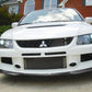 JDMuscle Tanso Carbon Fiber RA Style Front Lip for 2005-2007 Mitsubishi Evolution 9
