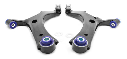 SuperPro 2005 Subaru Legacy i Front Lower Control Arm Set w/ Bushings - Graveyard Performance