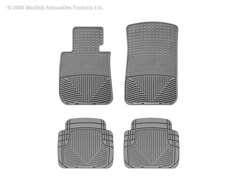 WT Rubber Mats - Rear - Grey - Graveyard Performance