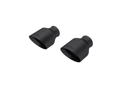 MBRP 15-23 Dodge Charger 5.7L/6.2L/6.4L T304 3in ID / 5in OD Out / 8in Length Angle Cut Black Tip - Graveyard Performance