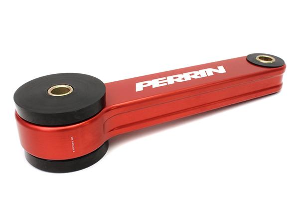 PERRIN 93-25 Subaru WRX/STI/Impreza/Crosstrek 09-25 Forester/Legacy Pitch Stop Mount - Red - Graveyard Performance