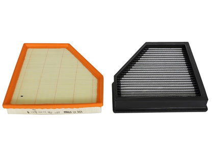 aFe MagnumFLOW Pro DRY S OE Replacement Filter 2016 BMW 340i (F30) L6-3.0L (t) (B58) - Graveyard Performance