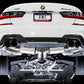 AWE Tuning 2019+ BMW M340i (G20) Resonated Touring Edition Exhaust - Quad Diamond Black Tips