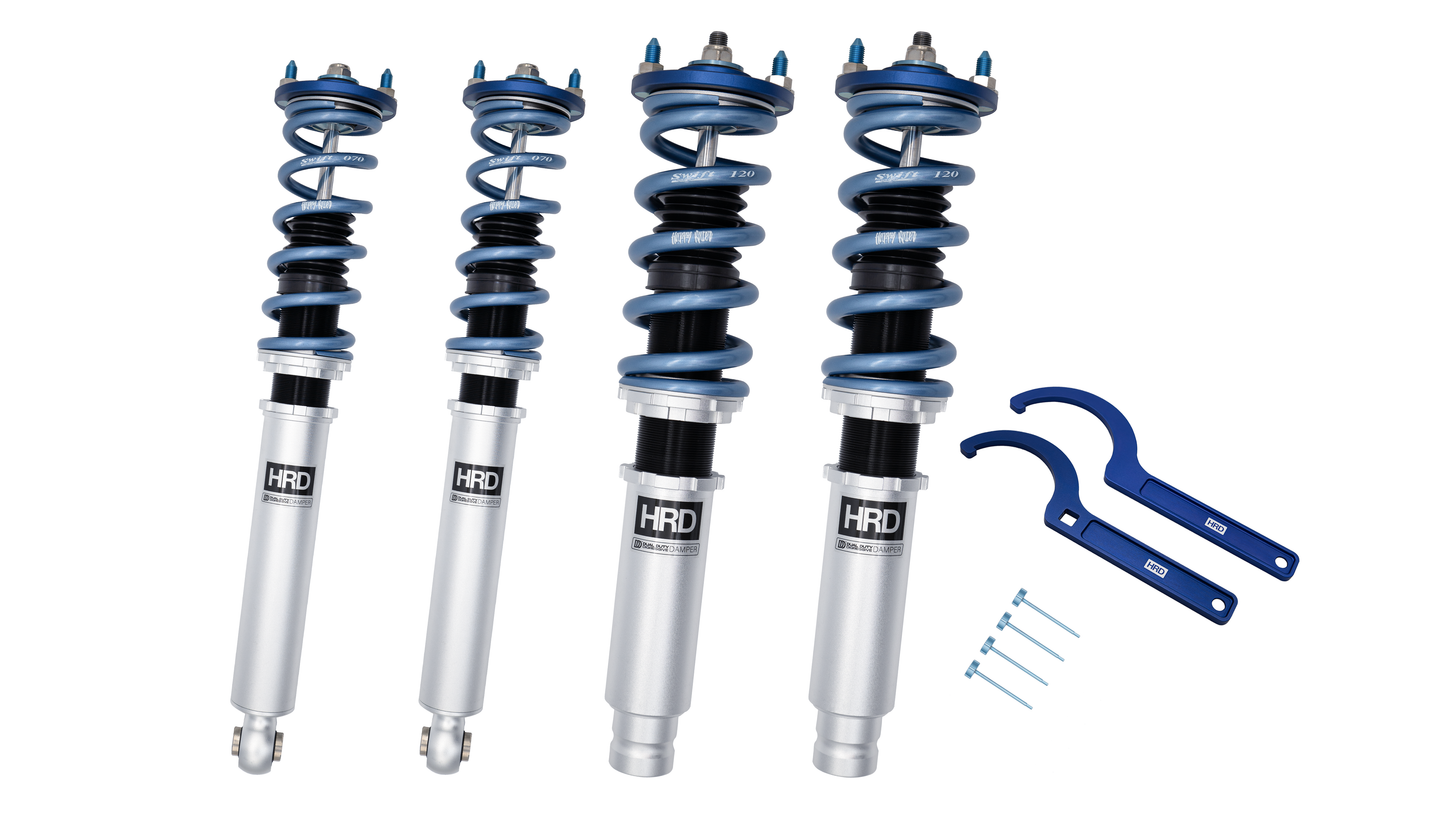 HRD Street Performance Coilovers for 1997-2001 Honda CRV
