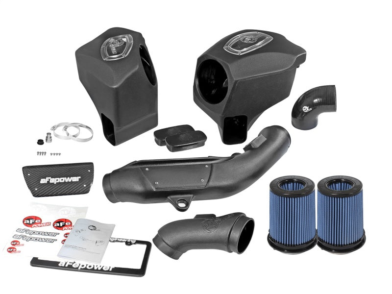 aFe Momentum Pro 5R Cold Air Intake System 15-18 BMW M3/M4 (F80/82/83) L6-3.0L (tt) S55 - Graveyard Performance