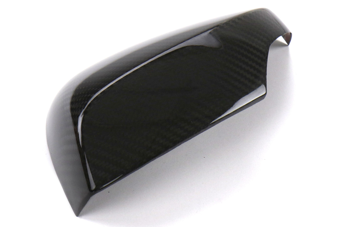 OLM Dry Carbon Fiber Mirror Covers (with Turn Signal Hole) - Gloss Carbon Fiber - 2015-2021 Subaru WRX / STI (With Turn Signal Holes) - Graveyard Performance