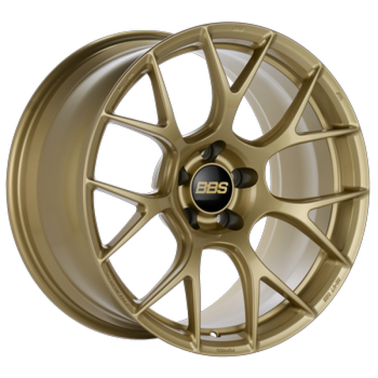 BBS RE-V7 19x10 5x120 ET22 PFS Gloss Gold Wheel - 82mm PFS/Clip Required - Graveyard Performance