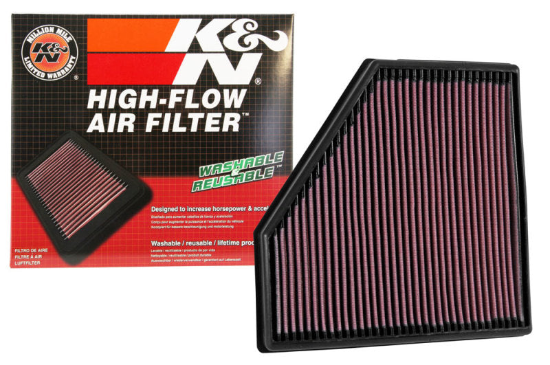 K&N Replacement Air Filter 15-16 BMW 330I 2.0L - Graveyard Performance