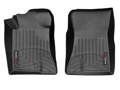 WeatherTech 15 Ford Mustang Front FloorLiners - Black - Graveyard Performance