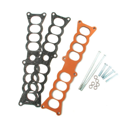 BBK 86-95 Mustang 5.0 Phenolic Manifold Spacer Kit Factory Ford 3/8 - Graveyard Performance