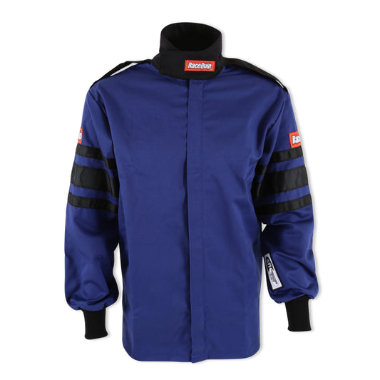 RaceQuip Blue SFI-1 1-L Jacket - Large