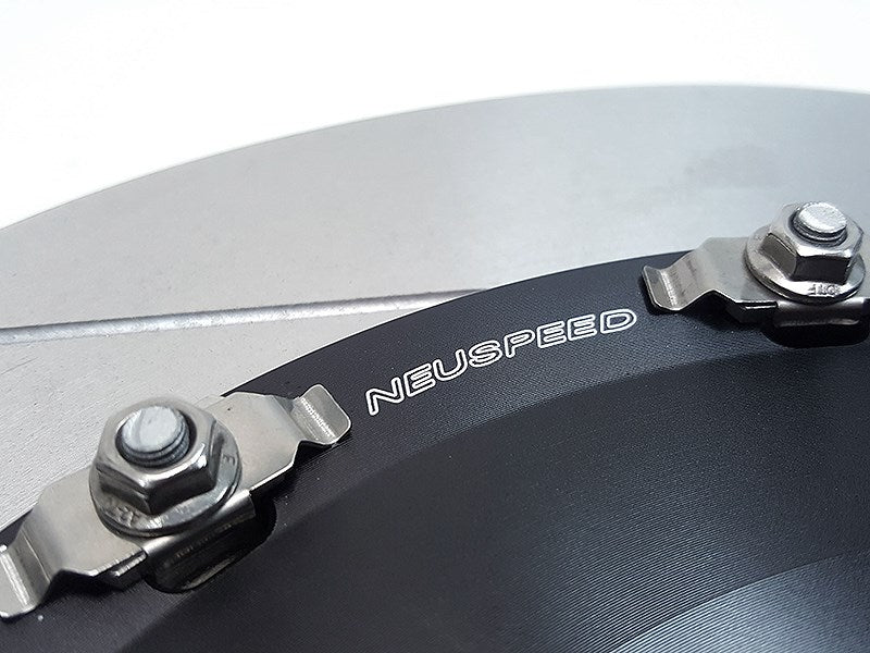 2-Piece Floating Brake Rotors | Rear Upgrade 350mm Slotted • MQB Golf R Mk7, TT RS 8S/S3/RS 3 8V