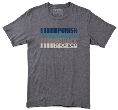 Sparco T-Shirt Punish Gry Med - Graveyard Performance