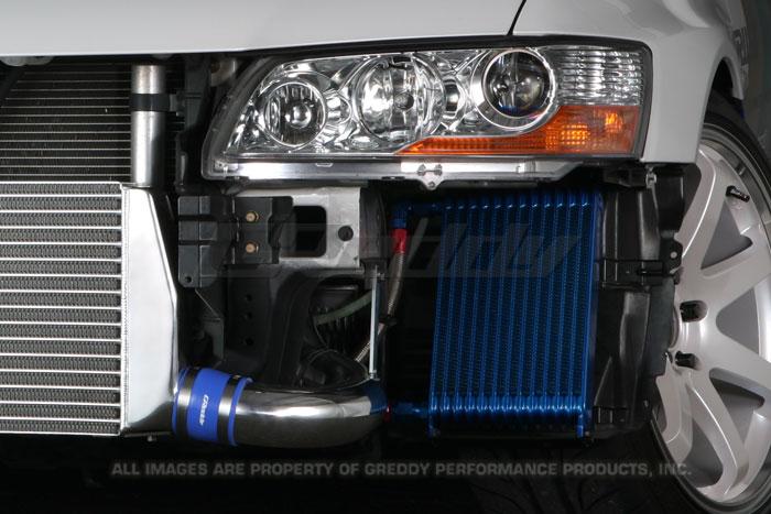 GReddy 13 Row Evo 8/9 Oil Cooler - Works w/ Stock Oil Cooler - Graveyard Performance