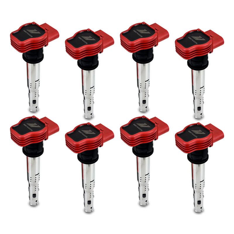 Mishimoto 06-08 VW/Audi Eight Cylinder Ignition Coil Set - Graveyard Performance