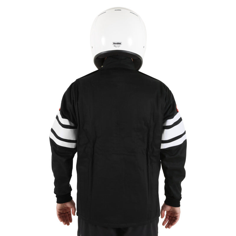 RaceQuip Black SFI-5 Jacket - 5XL - Graveyard Performance