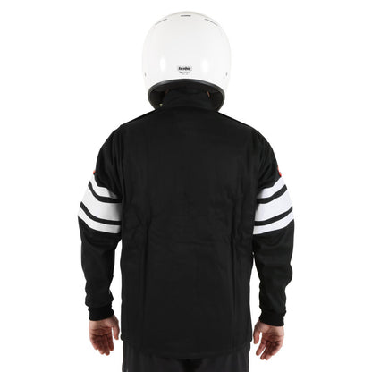 RaceQuip Black SFI-5 Jacket - 5XL - Graveyard Performance
