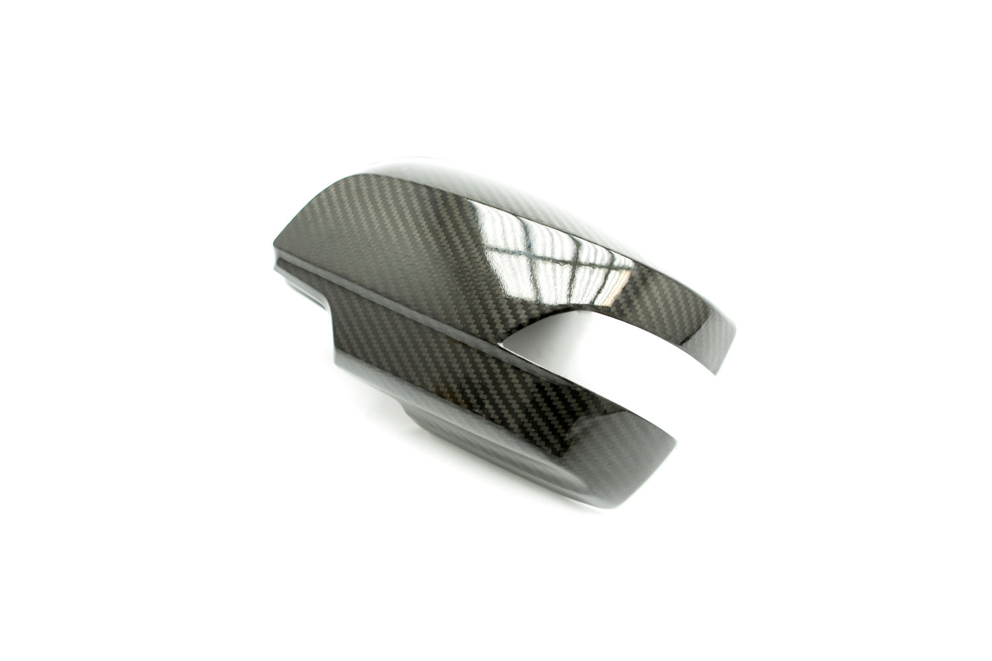 OLM LE Dry Carbon Fiber Full Mirror Covers (With Turn Signal Hole) - 2015-2021 Subaru WRX / STI - Graveyard Performance