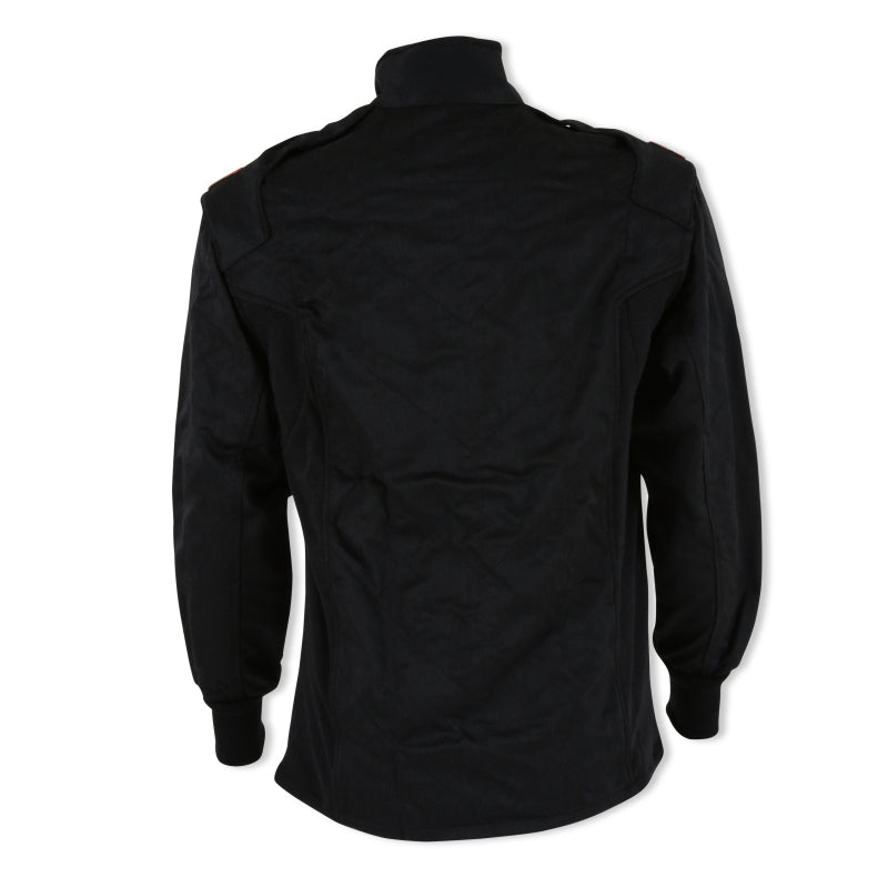 RaceQuip Black Chevron-5 Jacket SFI-5 - 3XL - Graveyard Performance
