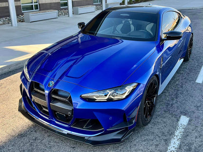 AutoTecknic Dry Carbon Versus Front Aero Lip - G80 M3 | G82/ G83 M4 - Graveyard Performance