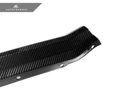AutoTecknic Dry Carbon Competition Front Aero Lip - Corvette C8 2020-2023 - Graveyard Performance