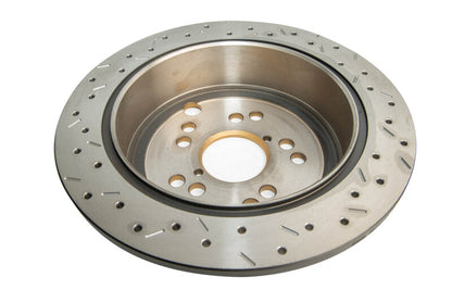 DBA 12+ Subaru/Scion BRZ/FR-S (AU Spec) 10 Lug Slot Rear Drilled & Slotted 4000 Series Rotor - Graveyard Performance