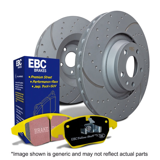 EBC S5 Brake Pad and Rotor Kit - Graveyard Performance