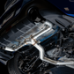 AWE Subaru BRZ / Toyota GR86 / Toyota 86 Track Edition Cat-Back Exhaust- Diamond Black Tips