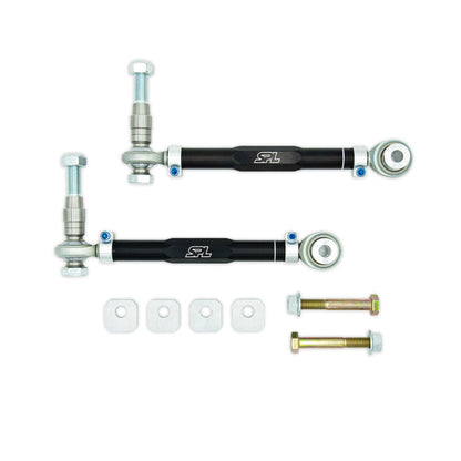 SPL Parts 08-15 Lancer Evolution X Rear Toe Arms with Toe Eccentric Lockouts - Graveyard Performance