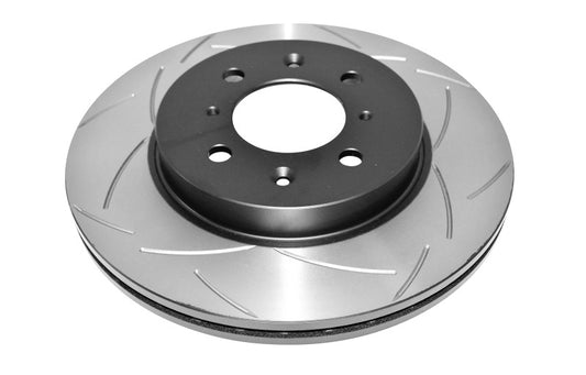 DBA 90-01 Integra / 93-05 Civic Front Slotted Street Series Rotor (4 Lug Only) - Graveyard Performance