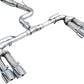 AWE 22-24 Audi 8Y S3 Track Edition Exhaust  - Chrome Silver Tips