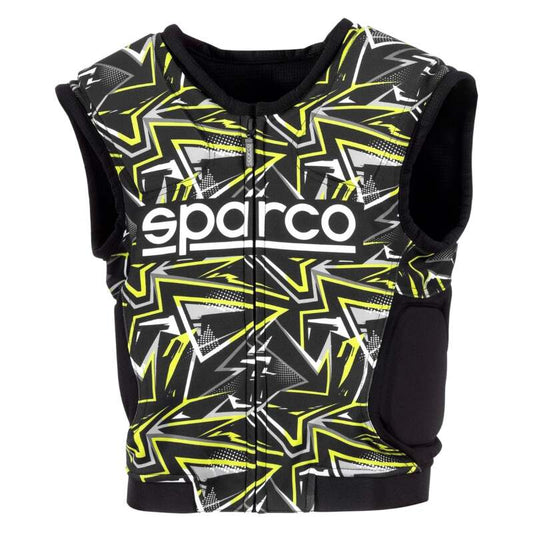 Sparco Vest SJ Pro K-3 MED - BLK/YEL