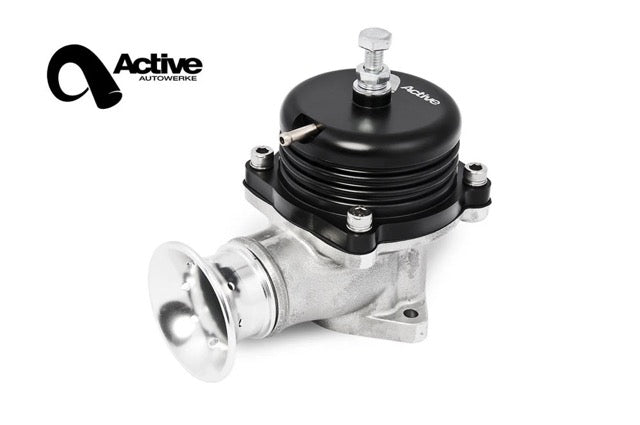 Active Autowerke High Performance 42mm Blow Off Valve wo Flange | BOV | E82 135 N54 1M E9X 335 - Color: Silver