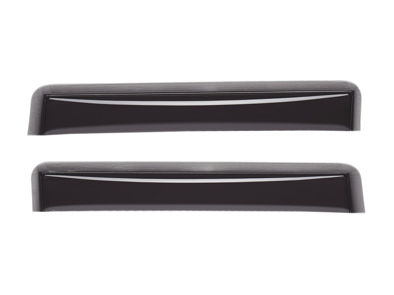 WeatherTech 20-26 Ford Explorer Rear Rear Side Window Deflectors - Matte Blk