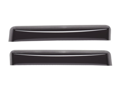WeatherTech 12-16 Subaru Impreza/15-21 Subaru WRX/WRX Sti Rear Window Deflectors - Dark Tint