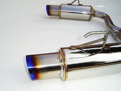 Invidia 00+ S2000 70mm Dual Titanium Tip Cat-back Exhaust - Graveyard Performance