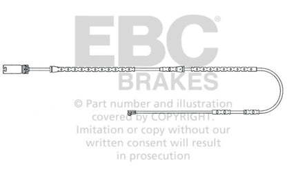 EBC 2010-2012 BMW 335xDrive 3.0L Twin Turbo (E92) Front Wear Leads - Graveyard Performance