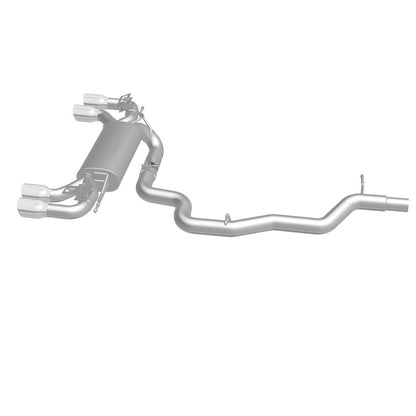 MagnaFlow Sys C/B 2015-2017 Volkswagen Golf R 3in Polished SS Quad Tip Split Rear Exit - Graveyard Performance
