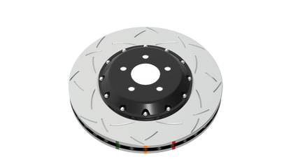 DBA 93-98 Toyota Supra Base Front 5000 Series Slotted Rotor w/Black Hat - Graveyard Performance
