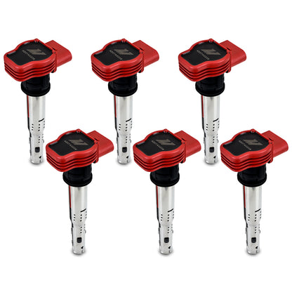 Mishimoto 06-08 VW/Audi Six Cylinder Ignition Coil Set - Graveyard Performance