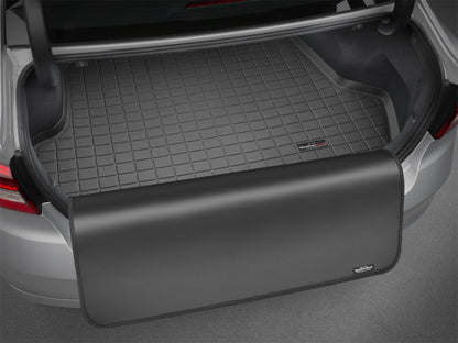WeatherTech 05-13 Chevy Corvette Cargo Liner w/ Bumper Protector - Black (Not Convertible Models) - Graveyard Performance