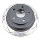 DBA 02-06 WRX / 98-07 Impreza 2.5L RS Rear Slotted 4000 Series Rotor